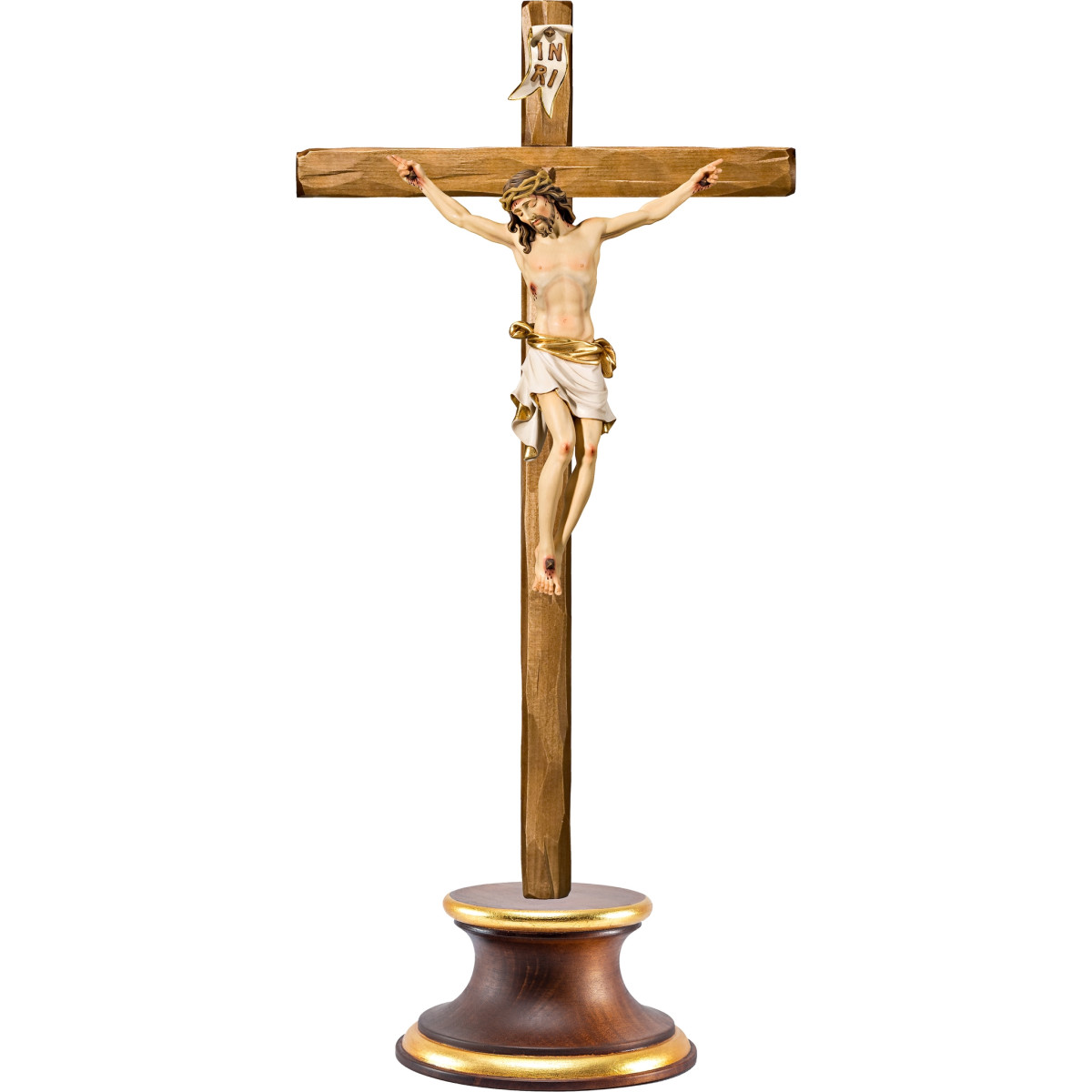 Cristo Pisa en pedestal
